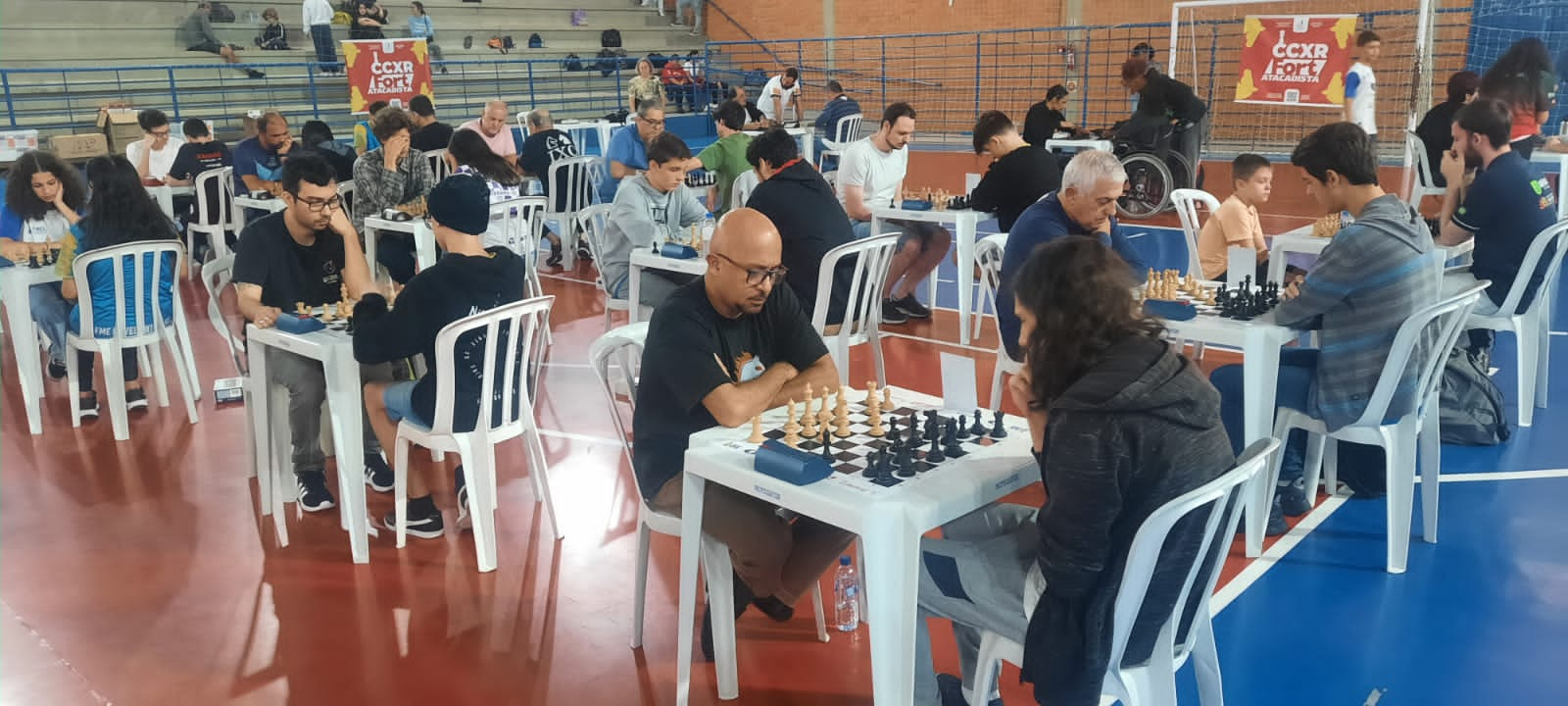 Todo o pessoal que participaram da 2ª Etapa em São João Batista.